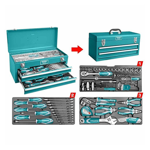 Total Chest set 97Pcs Digital tools